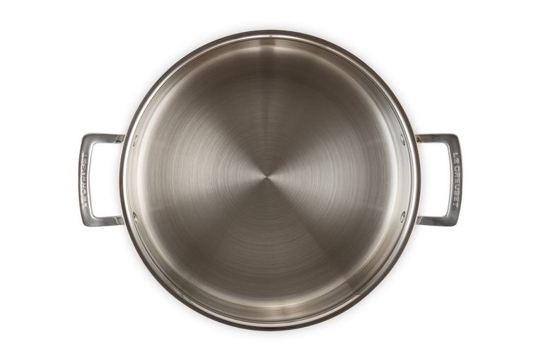 Sympathiek barst Kroniek Kookpan Laag in RVS met Deksel | Le Creuset NL