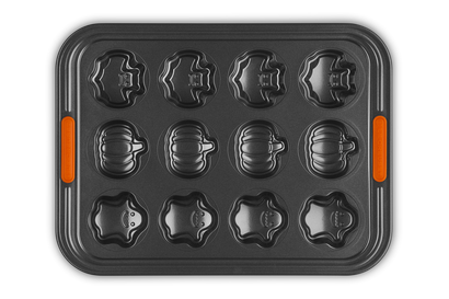 Bakvorm voor 12 Halloweenfiguren Cakejes