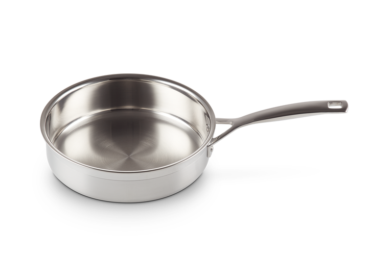 Hapjespan met in RVS | Le Creuset | Creuset
