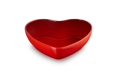 Serveerbowl Hart in Aardewerk