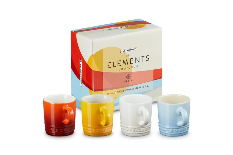Espressokopjes Set 4 Elements in Aardewerk | Le Creuset NL |