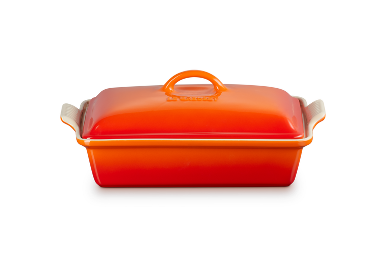achterzijde wrijving Verkeerd Ovenschaal Rechthoekig met Deksel in Aardewerk | Le Creuset NL | Le Creuset