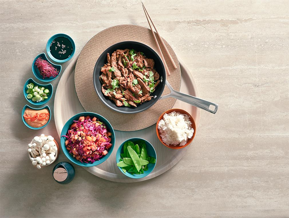 Bulgogi & Aziatische Peer Salade