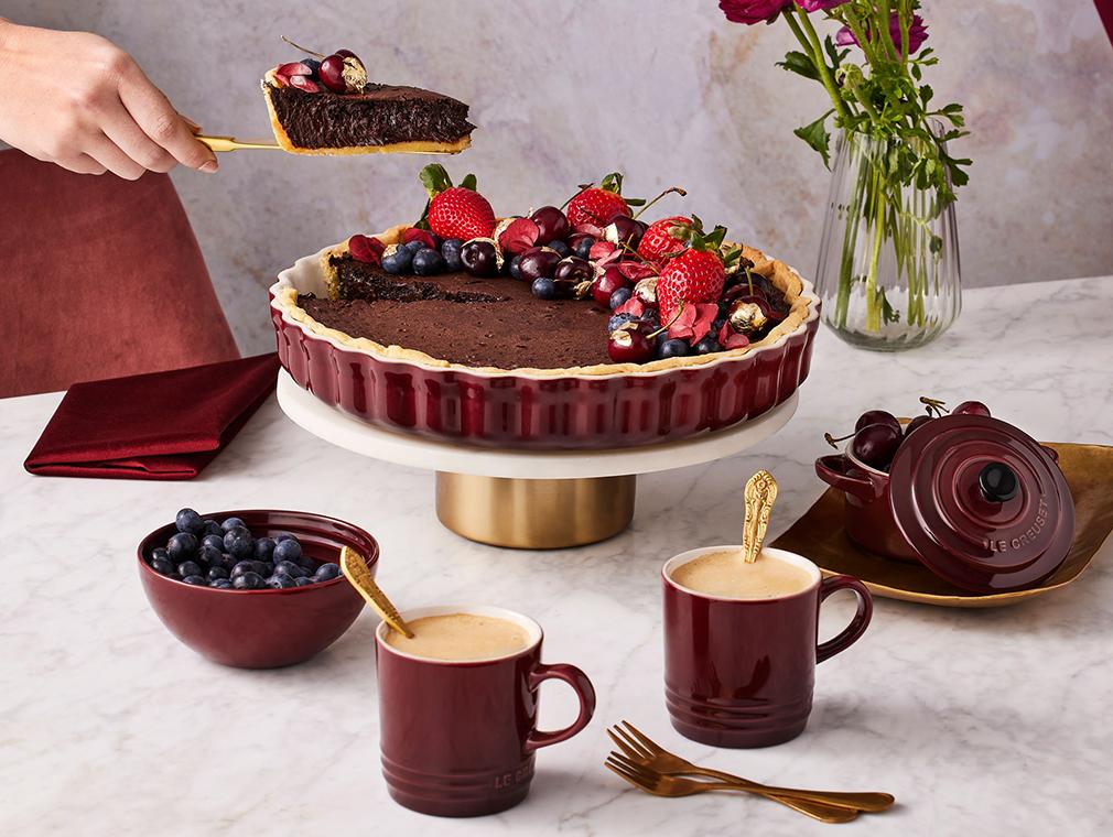 Overheerlijke Gebakken Chocoladetaart