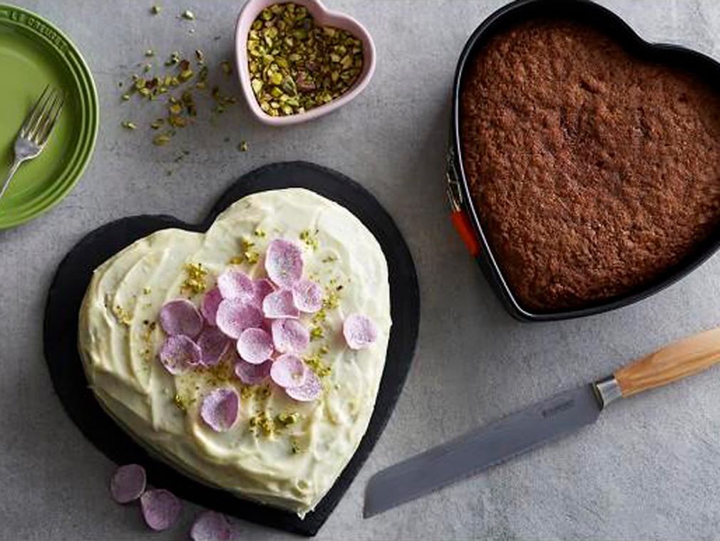 Passiecake met citroenicing