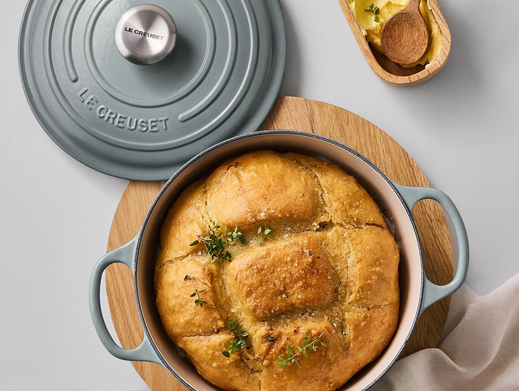 Brood uit een Braadpan