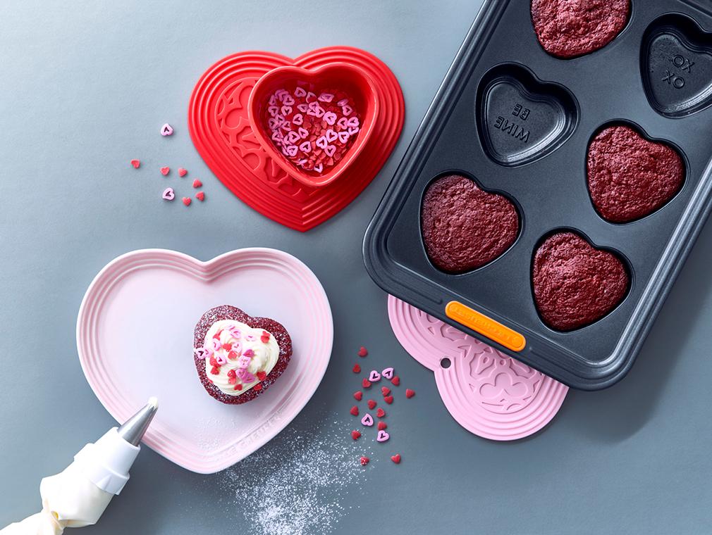 Red Velvet Cup Cakes met Icing