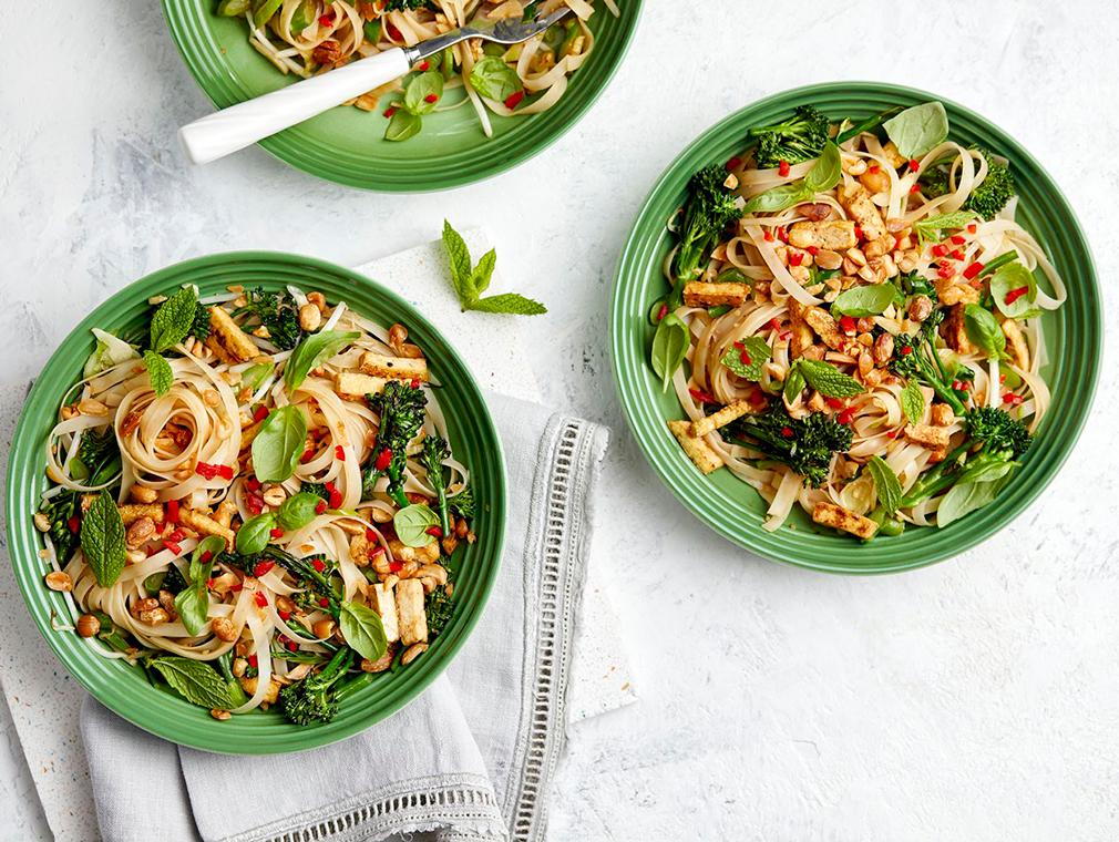 Krokante Tofu Pad Thai