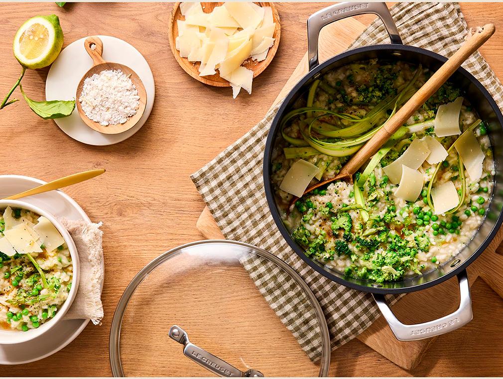 Groene risotto