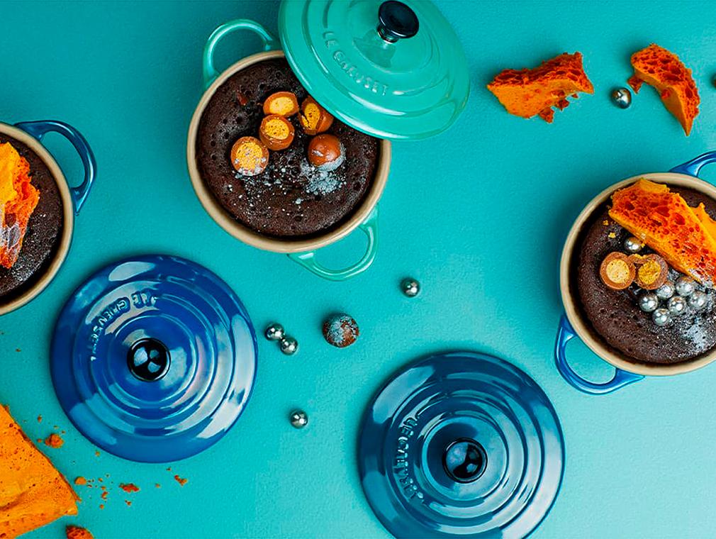 Snelle chocoladecakejes uit de magnetron