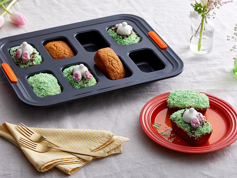 Mini Carrot Cakejes met Konijntjes