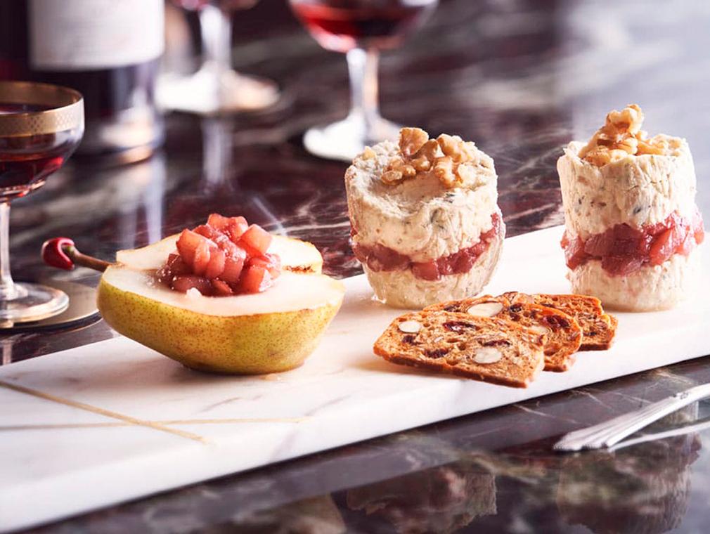 Stilton-notenpaté met port