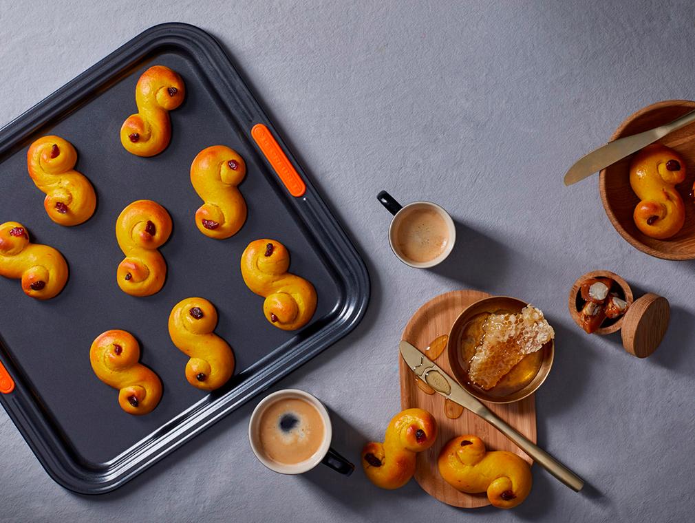 Lussekater - Traditionele saffraanbroodjes