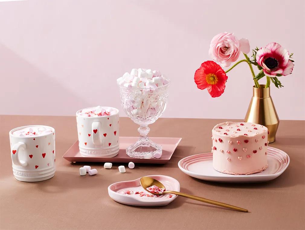 Warme ruby chocolademelk